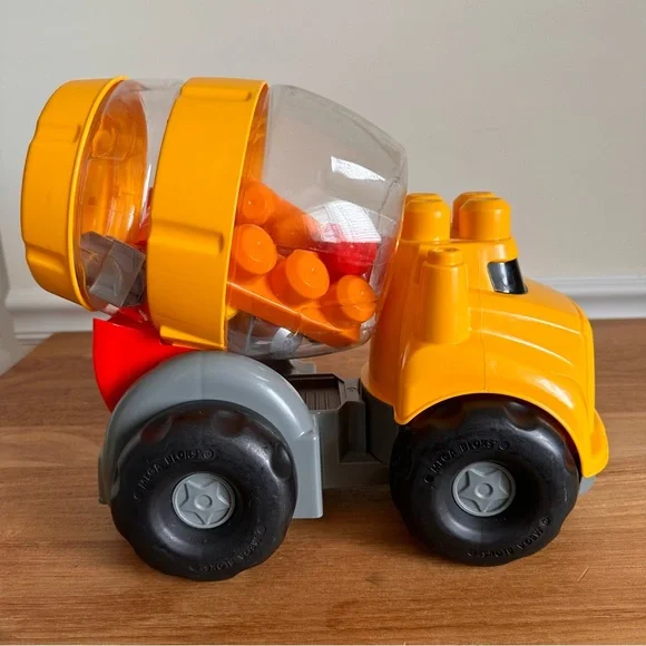 Mega Blocks Cat Cement Mixer Truck Car Toy - Picture 5 of 6